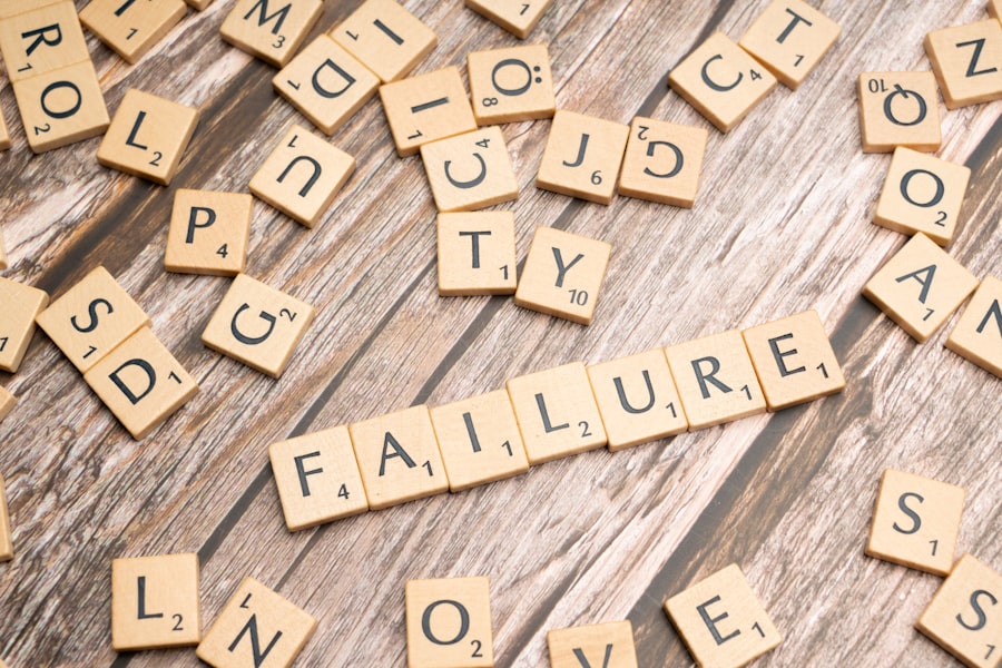 feeling guilty about failure