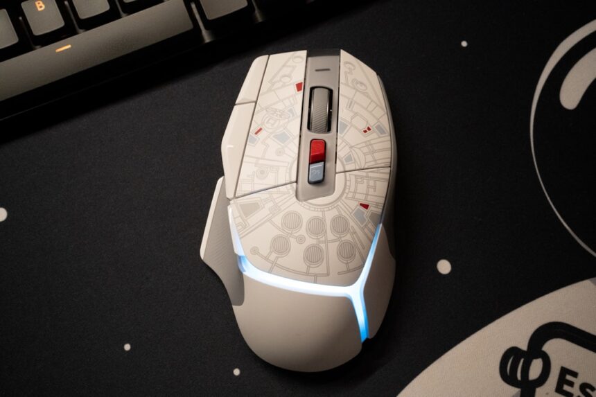 Photo productivity gaming mouse