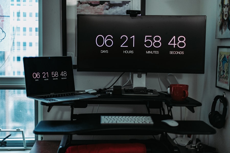 Photo productivity timer