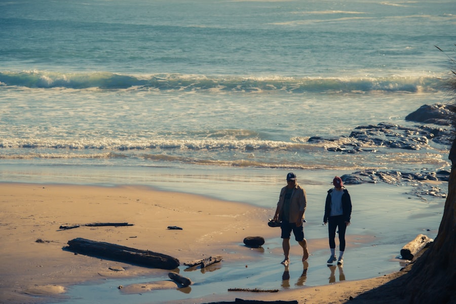 outdoor walk stress relief