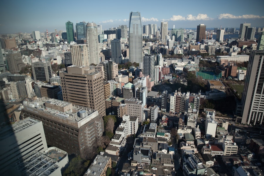 Tokyo below sea level neighborhoods