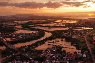 Photo flood risk mapping urban areas