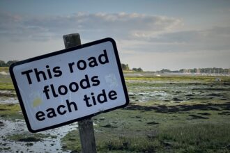 Photo king tide flooding