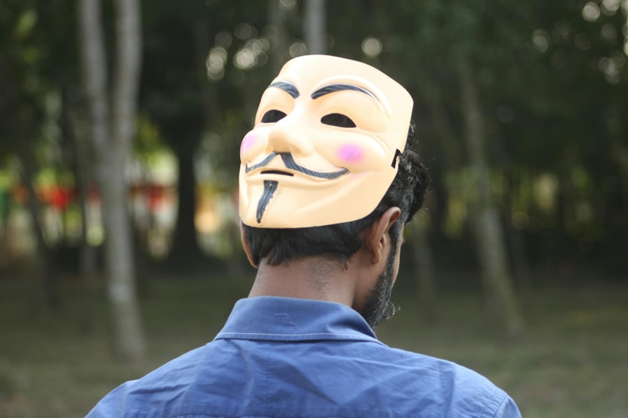 fear of being unmasked