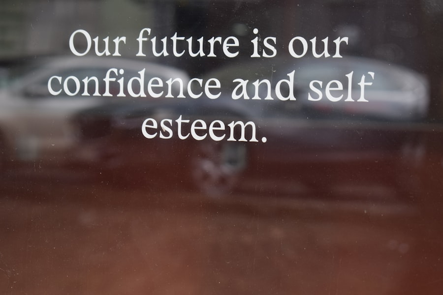 self confidence