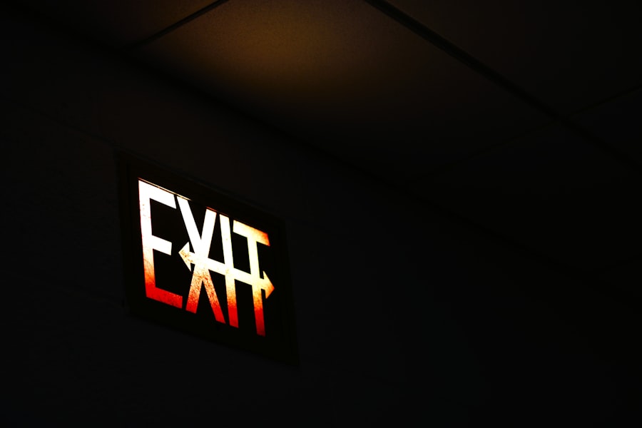 Photo exit survival loop