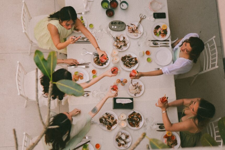 Photo social meal strategies