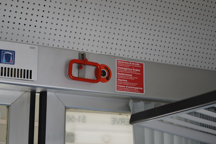 Photo flip safety lever