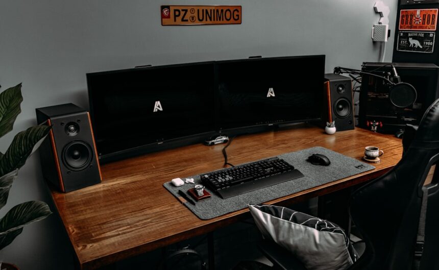 Photo aesthetic desk setups