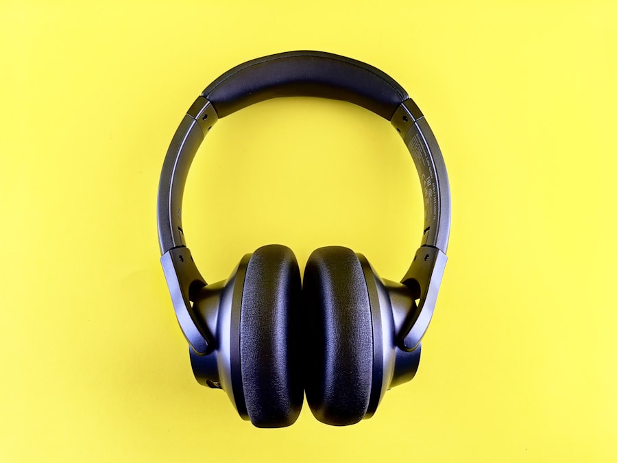 Photo noise canceling headphones