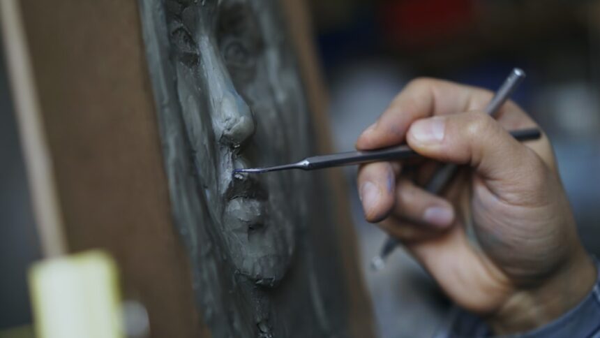 Photo friction sculpting