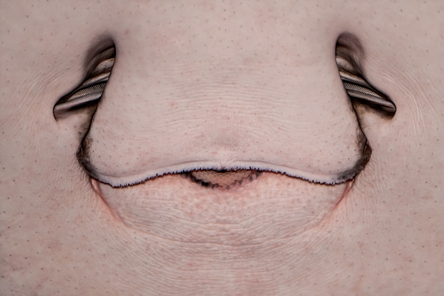 Photo scars into a professional edge